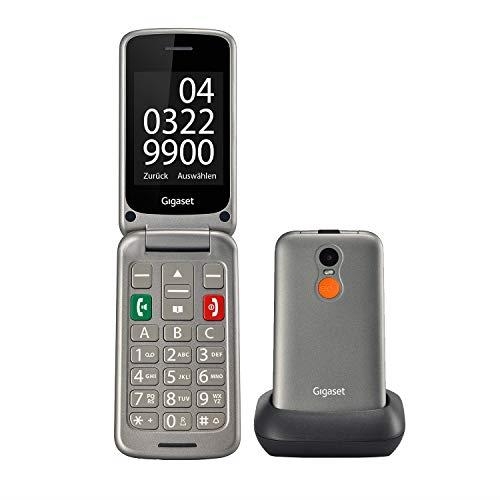 1123 - RRP £61.00 Gigaset GL590 GSM , Senioren GSM Handy mit SOS-Funktion , einfache Bedienung mit 2,8