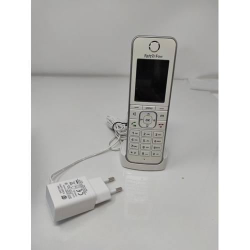 1158 - RRP £68.00 AVM FRITZ!Fon C6 DECT-Komforttelefon (hochwertiges Farbdisplay, HD-Telefonie, Internet-/K... 