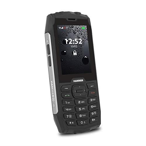 1268 - RRP £53.00 Hammer H 4 TÃ©lephone Portable Incassable DebloquÃ© IP68 RÃ©sistant Etanche Antichoc, Dua... 
