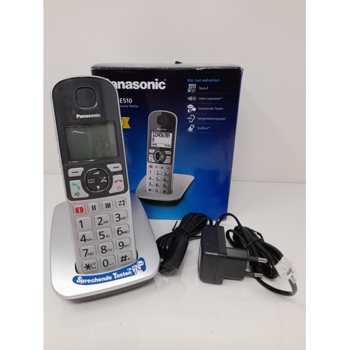 1288 - RRP £56.00 Panasonic KX-TGE510GS silver-black
                 All products are unchecked customer r... 