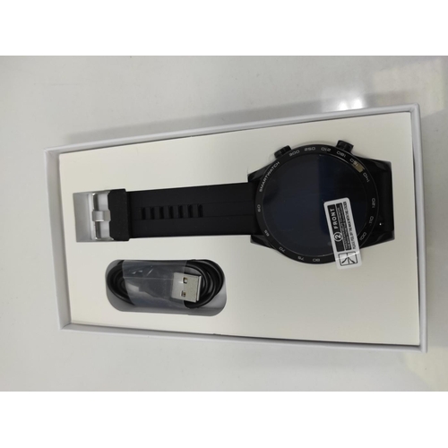 1301 - RRP £52.00 Aney Well Smartwatch Herren Sportuhr mit Bluetooth Anruf Fitnessuhr Fitness Tracker Armba... 