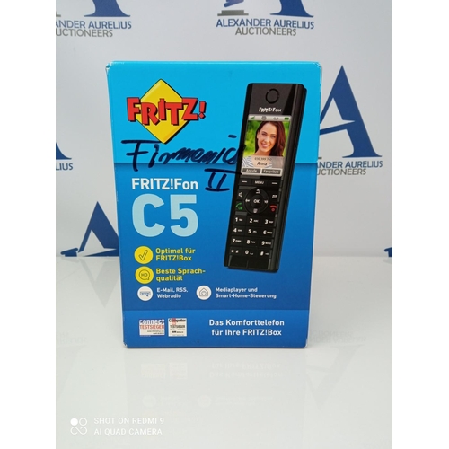 1335 - RRP £51.00 AVM Cordless Phone FRITZ!Fon C5 (20002748)
                 All products are unchecked cu... 