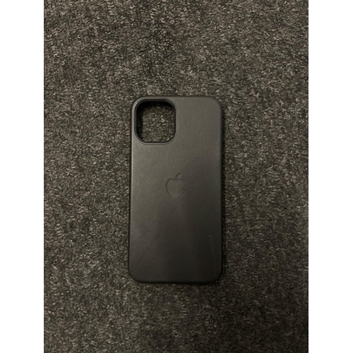 1355 - RRP £53.00 Apple Leder Case mit MagSafe (fÃ¼r iPhone 12 | 12 Pro) - Schwarz - 6.1 Zoll
             ... 