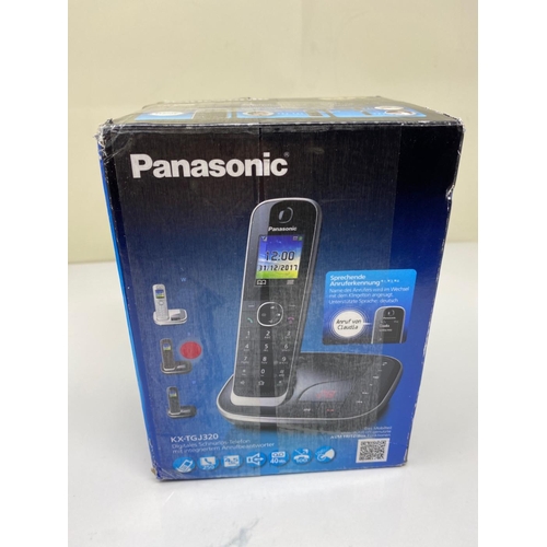1390 - RRP £54.00 Panasonic KX-TGJ320 - telephones (DECT, Desk, Red, LCD, AAA, Polyphonic)
                ... 