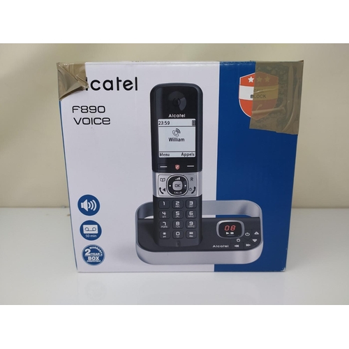 1601 - Alcatel Dect F890 Voice Fr Black Scallblock
                 All products are unchecked customer ret... 