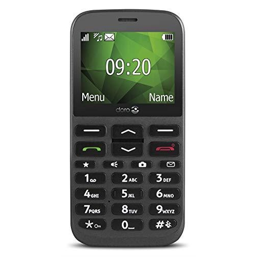 1609 - Doro 1370 GSM Mobiltelefon mit Kamera (3 MP, HAC, Bluetooth),anthrazit
                 All products... 