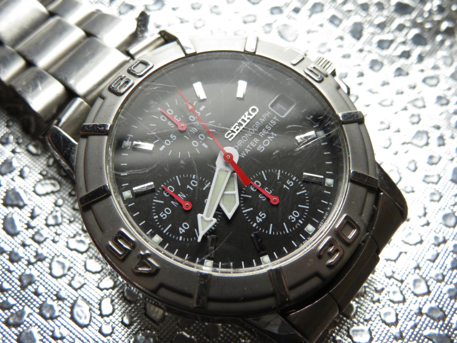 seiko quartz lc dual chronograph