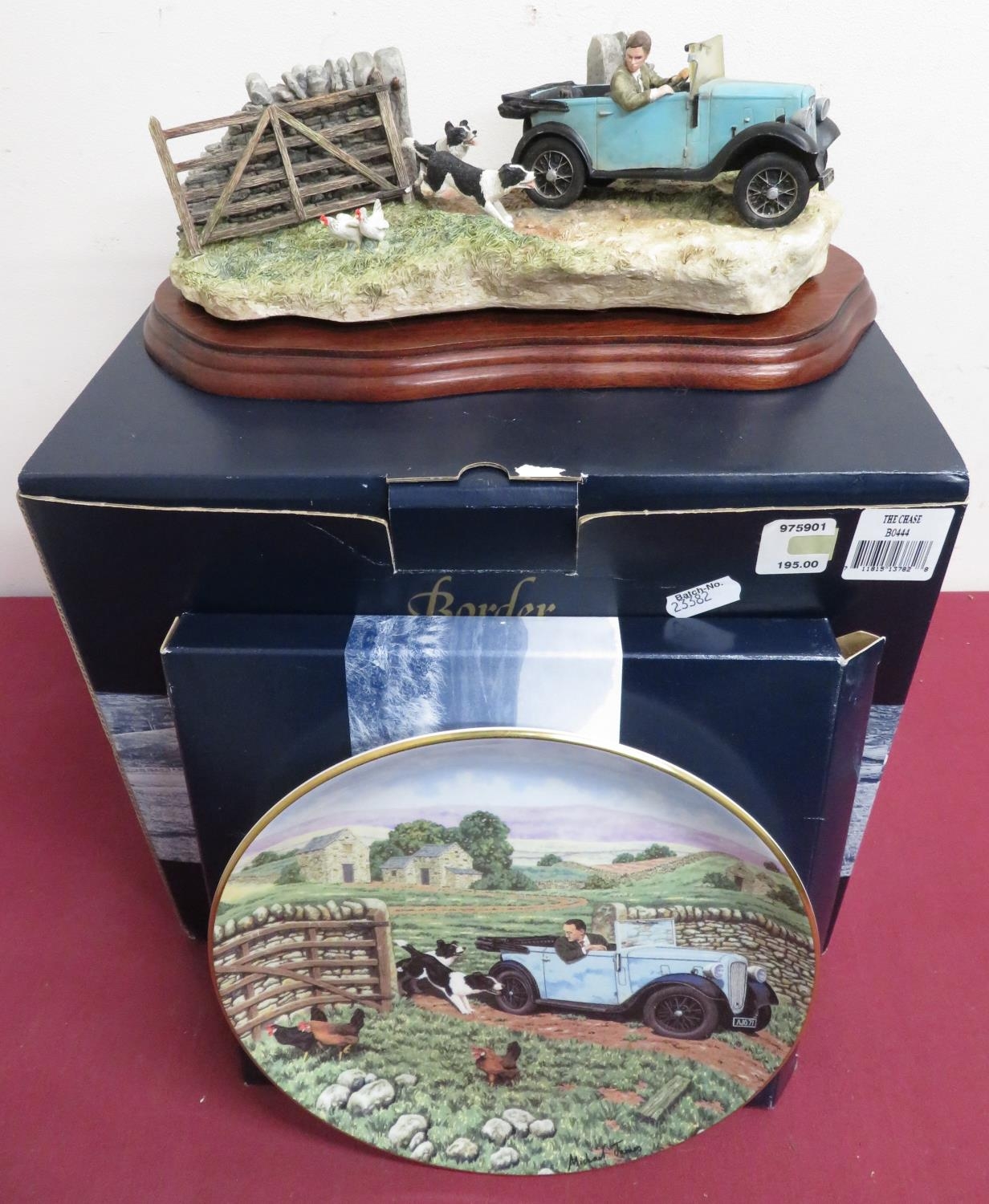 Border Fine Arts models 'The Chase - auctions & price archive