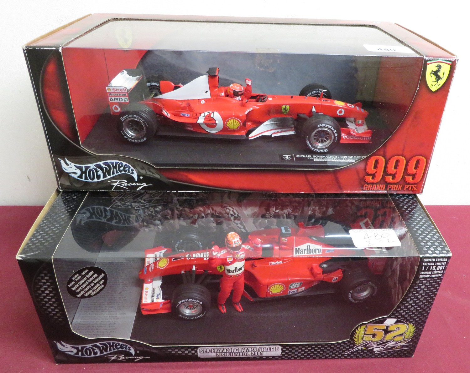 Hot Wheels Ferrari F2000 1 18 M Schumacher for sale online 