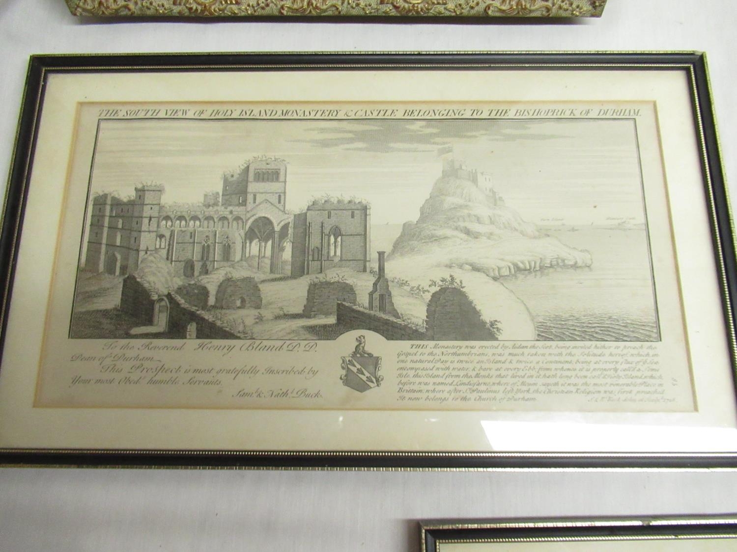 Gilt frame map of the road from Whitby auctions & price archive