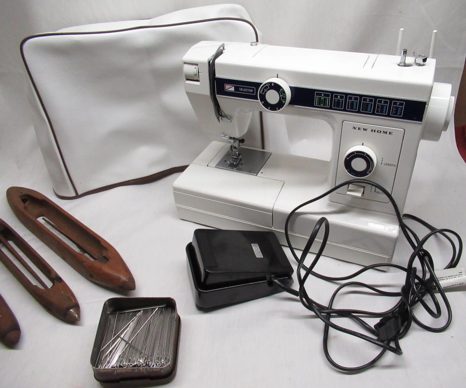 Janome New Home Sewing Machine, six auctions & price archive