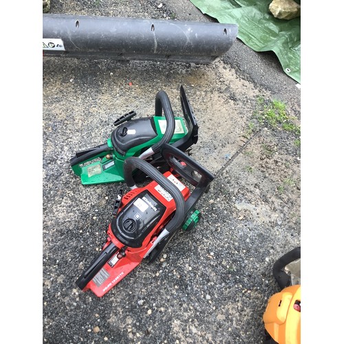 23 - Einhell 1335ITC petrol chainsaw and another (spares)