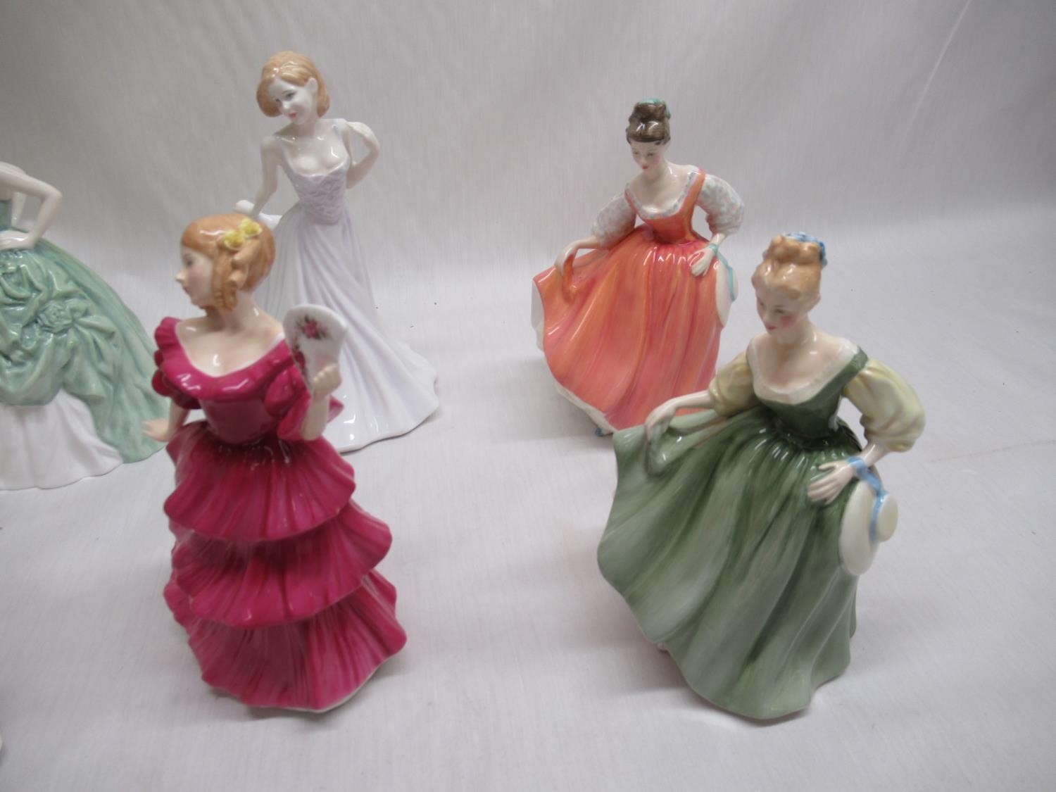 Royal Dalton two "Fair Lady", two auctions & price archive