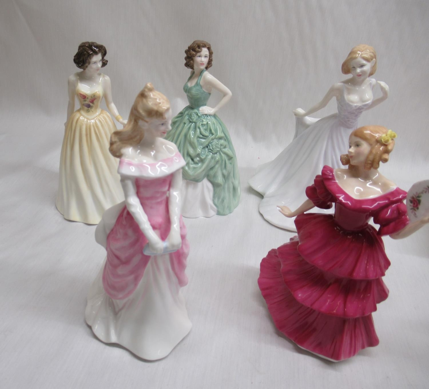 Royal Dalton two "Fair Lady", two auctions & price archive