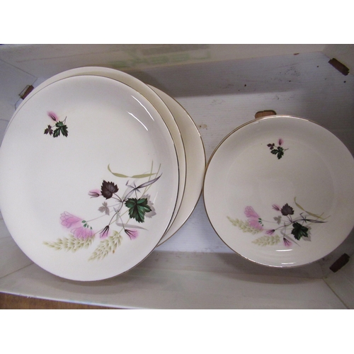 565 - Small selection of Alfred Meakin Pampas plates and a meat dish approx. 20 pieces