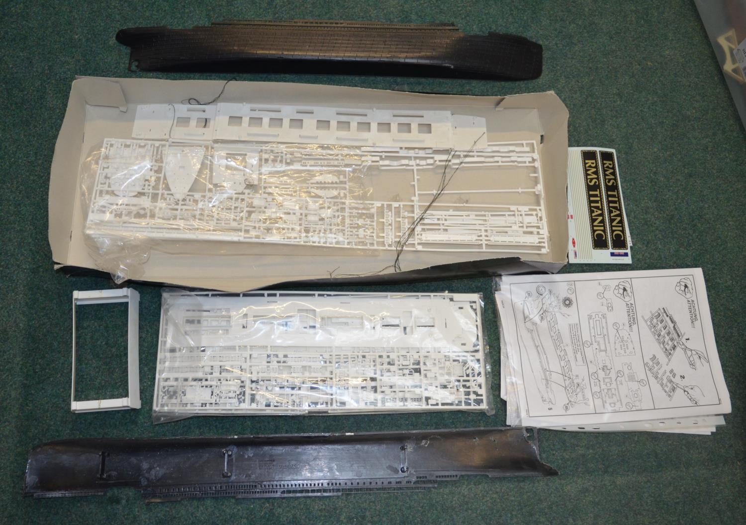 Opened plastic ship model kits including - auctions & price archive