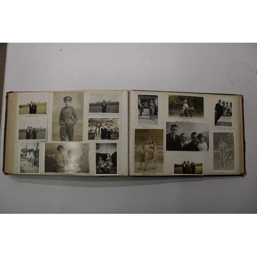 751 - Early C20th photograph album comprising approx. 156 photographs, of which 71 relate to a Royal Navy ... 