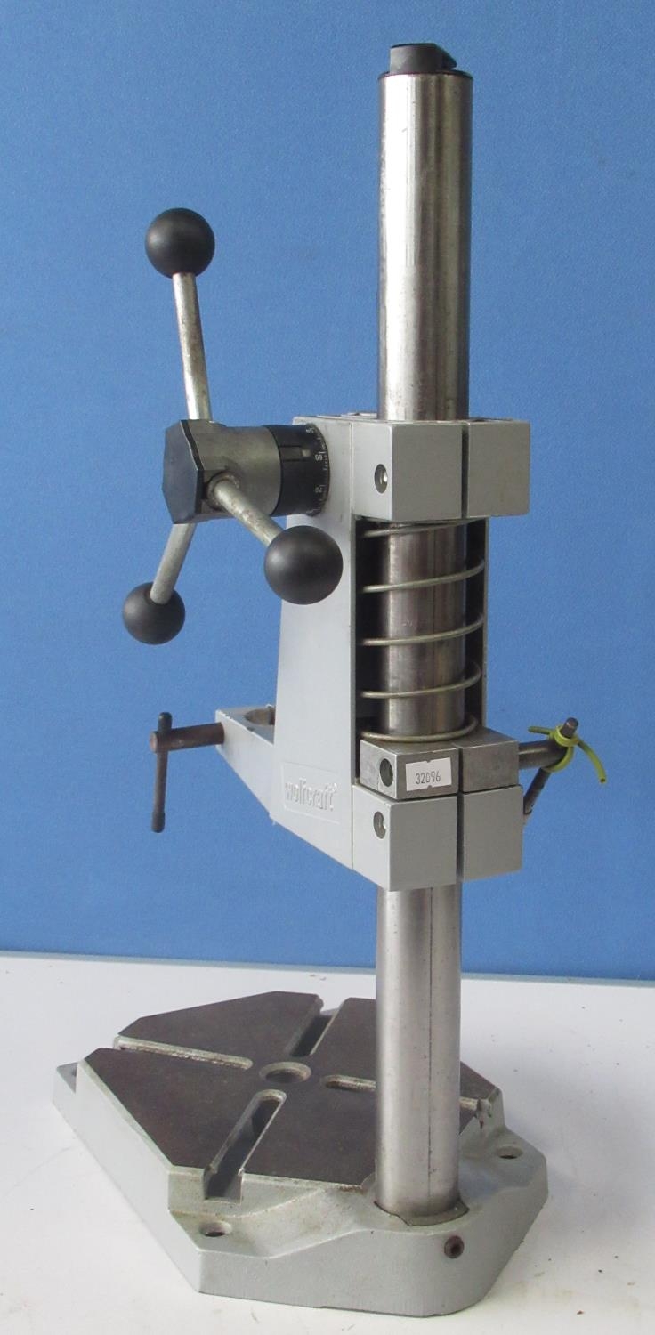 Wolfcraft compact bench top drill press - auctions & price archive