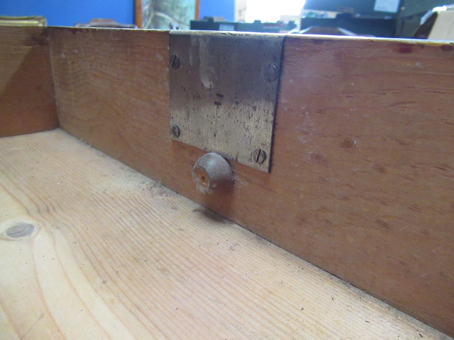 Victorian scumbled pine chest with - auctions & price archive