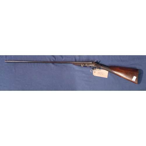 354 - Belgium side lever opening .410 side by side shotgun with folding action serial no. 5176 (shotgun ce... 