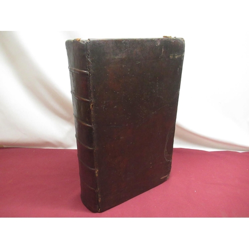 1302 - The Holy Bible, John Harrison, 1783, full leather binding, 6 raised bands,