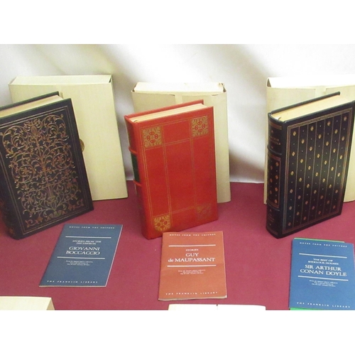 1313 - Seven Franklin Library books in original packaging inc. Giovanni Boccaccio Stories from the Decamero... 