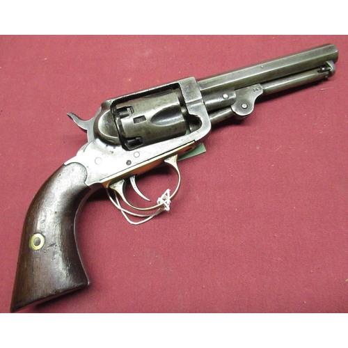 1024 - Scarce 5 shot .31 cal single action Bacon percussion pocket revolver by Union Arms Co, 4