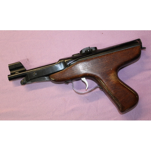 191 - Diana MkIV over lever action .177 air pistol in working order.