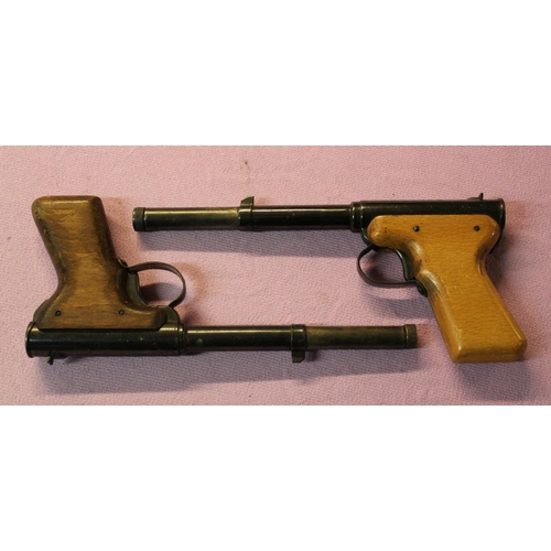 195 - A pair of Diana Model 2 (GAT) .177 pistols in working order.