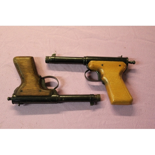 195 - A pair of Diana Model 2 (GAT) .177 pistols in working order.