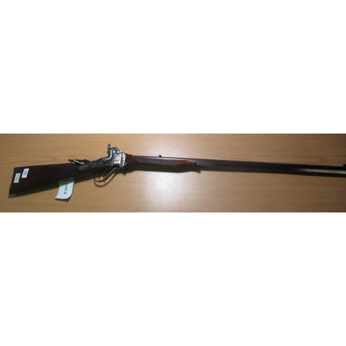309 - Italian .45/70 cal, rolling block underlever action style target rifle, on octagonal barrel with fix... 
