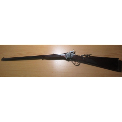 309 - Italian .45/70 cal, rolling block underlever action style target rifle, on octagonal barrel with fix... 