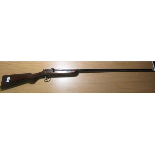 324 - Webley .22 smooth bore bolt action shotgun serial no. 15133 (shotgun certificate required)