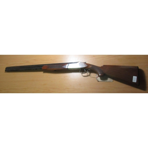 345 - Fabarm 12B over under ejector shotgun with 27 1/2 inch barrels, single trigger action and 14 inch pi... 