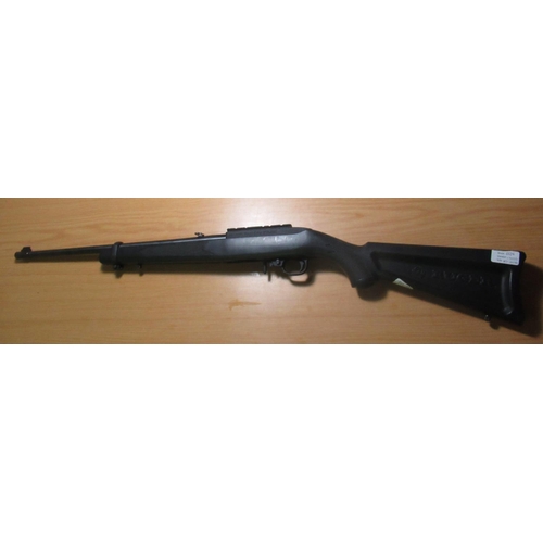 426 - Ruger 10-22 semi auto .22 rifle, barrels screw cut for sound moderator, serial no. 351-35586 (sectio... 