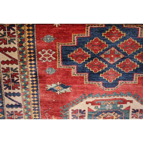 A Large Tribal Kazak (South Caucasus) Wool Carpet. The carpet of ...