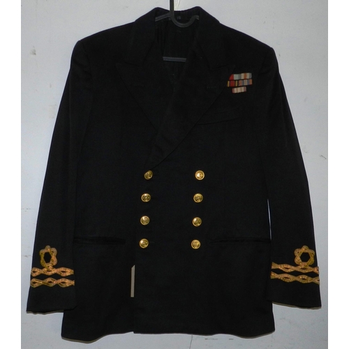 Navy dress uniform jacket having Gieves label with naval bra... | Barnebys