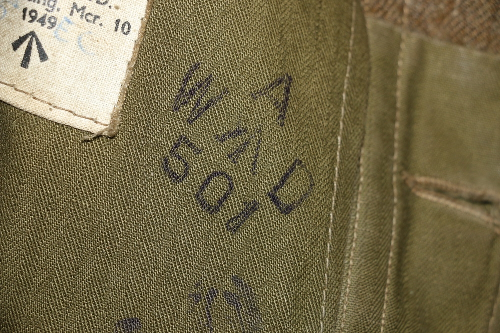 British Army khaki green dress uniform - auctions & price archive