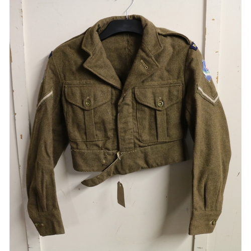 British Army khaki green dress uniform - auctions & price archive