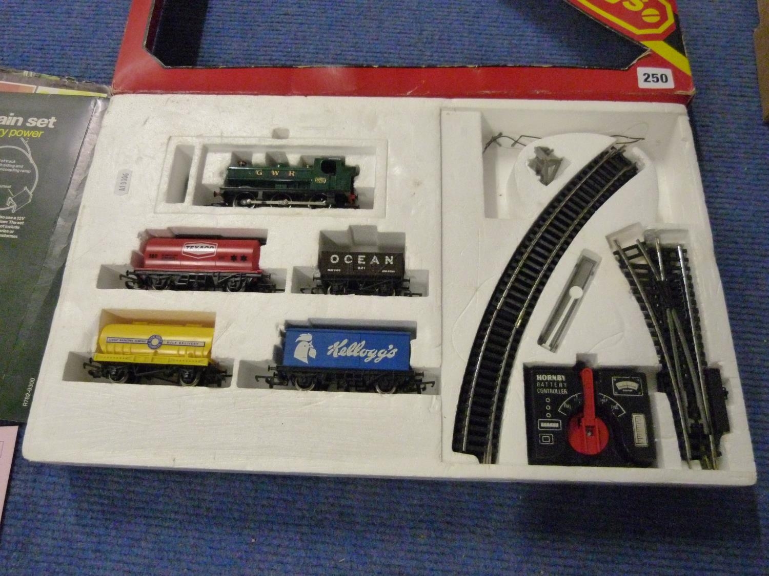 Hornby goods train set