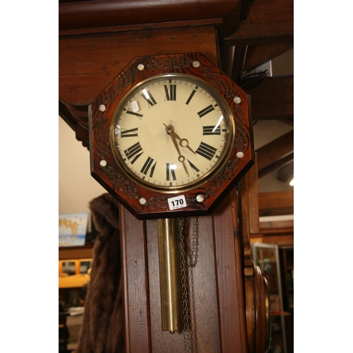 Antique wagatthewall clock. Barnebys