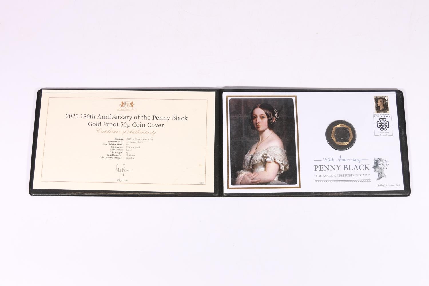 Harrington & Byrne "2020 180th Anniversary of the Penny Black Gold