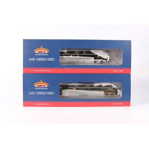 23 - Bachmann Branch-Line OO model railways locomotives including 31999X diesel locomotive 10001 BR black... 