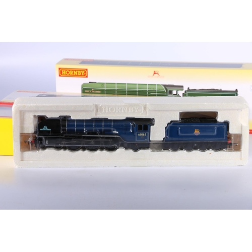 54 - Two Hornby OO gauge model railways locomotives including R3206 4-6-2 Peppercorn Class 'Tornado' loco... 