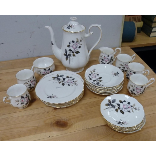 24 - Royal Albert 'Queens Messenger' pattern tea set.