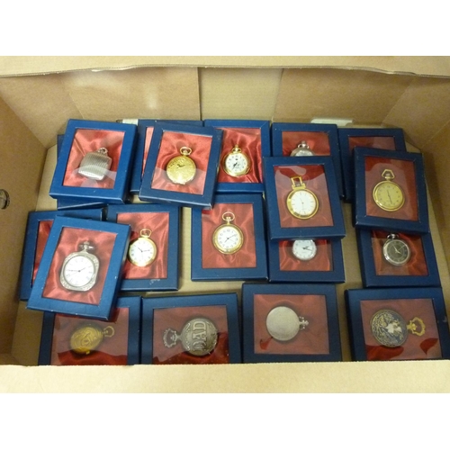 Large box of pocket watches from the Pocket Watch Collection... Barnebys