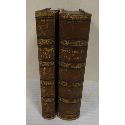 259 - LEECH JOHN (Illus).  The Comic History of England. 2 vols. in one & The Comic History of Rome. H... 