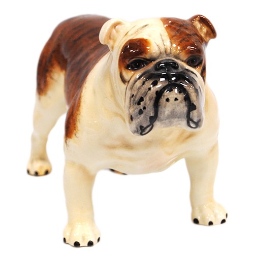Beswick model of a bulldog, 'Champion Basford British Mascot'.