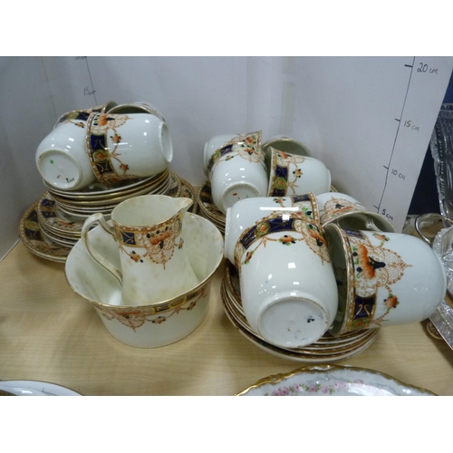 2 - Part tea set, Limoges fruit plates, Royal Albert collectors' plates, coffee cup, Coalport saucer, pa... 