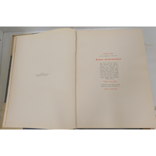 27 - COPINGER WALTER A. (Ed).  History & Records of the Smith-Carington Family. 697pp. Plat... 